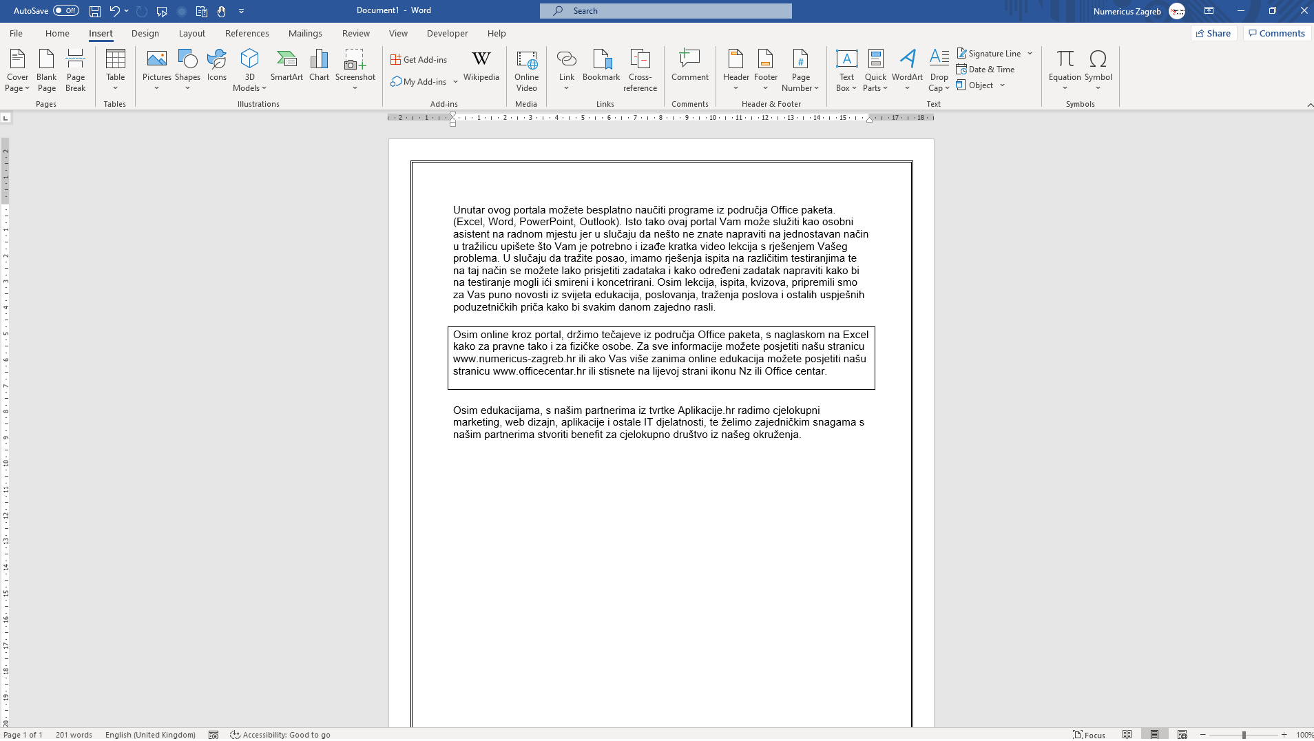 Pročitajte više o članku Word – prijelom stranice i izrada sekcija