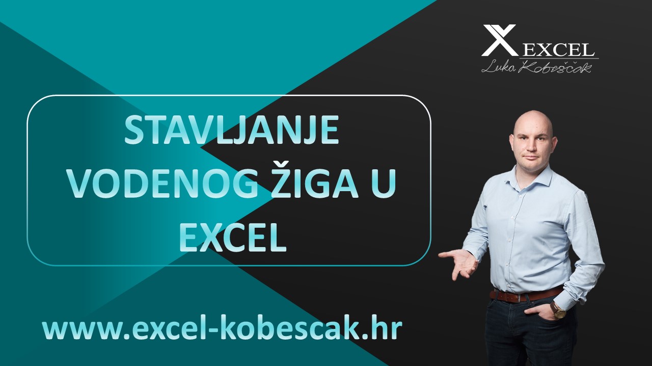 Pročitajte više o članku 📊 📝 Stavljanje vodenog žiga u Excel